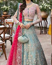 Pink/Turquoise Net Suit