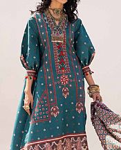 Gul Ahmed Teal Lawn Suit