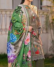 Gul Ahmed Dark Beige Cross Hatch Suit- Pakistani Designer Lawn Suits