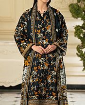 Gul Ahmed Black Cross Hatch Suit- Pakistani Lawn Dress