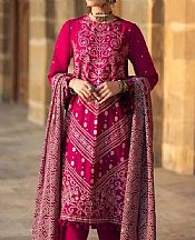 Gul Ahmed Raspberry Lawn Suit- Pakistani Lawn Dress