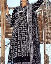 Gul Ahmed Black Lawn Suit- Pakistani Lawn Dress