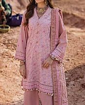 Gul Ahmed Pink Lawn Suit- Pakistani Designer Lawn Suits