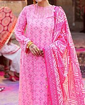 Gul Ahmed Pink Lawn Suit- Pakistani Designer Lawn Suits