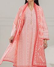 Sea Pink Lawn Suit