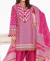 Deep Cerise Lawn Suit