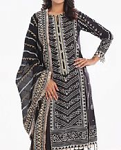 Gul Ahmed Black Lawn Suit- Pakistani Lawn Dress