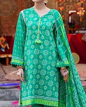 Persian Green Lawn Suit