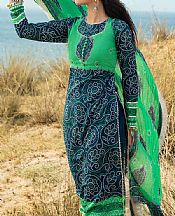Blue/Green Lawn Suit