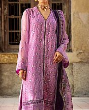 Gul Ahmed Neon Pink Chiffon Suit- Pakistani Chiffon Dress