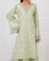 Gul Ahmed Light Green Lawn Suit (2 pcs)- Pakistani Lawn Dress