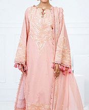 Gul Ahmed Dusty Pink Lawn Suit- Pakistani Designer Lawn Suits
