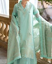 Aqua Jacquard Suit