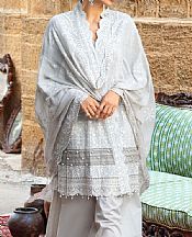 Light Grey Lawn Suit