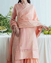Oyster Pink Jacquard Suit