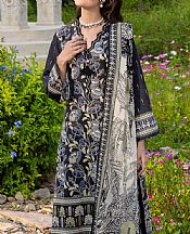 Gul Ahmed Black Lawn Suit- Pakistani Designer Lawn Suits
