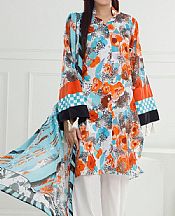Gul Ahmed Multi Lawn Suit- Pakistani Designer Lawn Suits