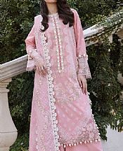 Gul Ahmed Pink Lawn Suit- Pakistani Designer Lawn Suits