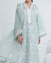 Gul Ahmed Summer Green Lawn Suit- Pakistani Designer Lawn Suits