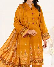 Cadmium Orange Jacquard Suit