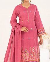 Pink Jacquard Suit