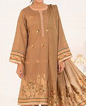 Brown Jacquard Suit