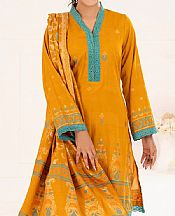 Orange Jacquard Suit