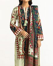 Green Mist Lawn Suit