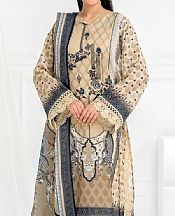 Beige Lawn Suit