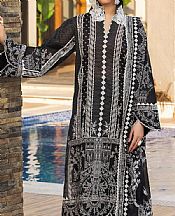 Black/Off White Lawn Suit