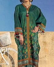 Gul Ahmed Green Lawn Suit (2 pcs)- Pakistani Lawn Dress