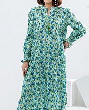Gul Ahmed Aqua Lawn Suit (2 pcs)- Pakistani Lawn Dress