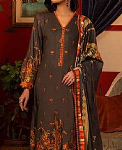 Gul Ahmed Bronze/Orange Corduroy Suit- Pakistani Winter Clothing