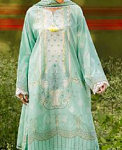Summer Green Lawn Suit