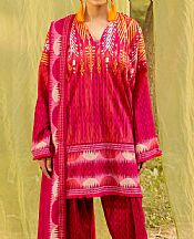 Hot Pink Lawn Suit