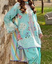 Cyan Lawn Suit
