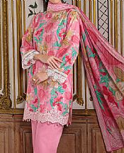 Pink Lawn Suit