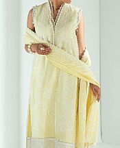 Pale Yellow Lawn Suit