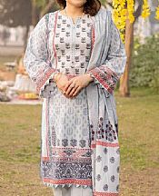 Gul Ahmed Grey Lawn Suit- Pakistani Lawn Dress
