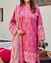 Dark Pink Lawn Suit