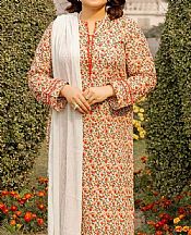 Gul Ahmed Peach Lawn Kurti- Pakistani Lawn Dress