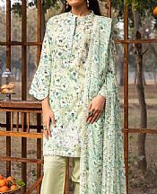 Gul Ahmed Green Mist Lawn Suit- Pakistani Designer Lawn Suits