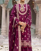 Gul Ahmed Pansy Purple Jacquard Suit- Pakistani Lawn Dress