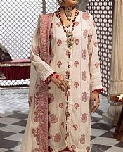 Gul Ahmed Off White Jacquard Suit- Pakistani Lawn Dress