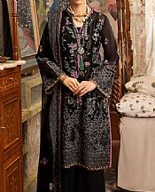 Gul Ahmed Black Swiss Voile Suit- Pakistani Designer Lawn Suits