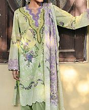 Light Green Lawn Suit