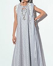 Gul Ahmed Grey Lawn Suit- Pakistani Designer Lawn Suits