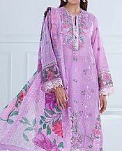 Gul Ahmed Pale Purple Lawn Suit- Pakistani Lawn Dress