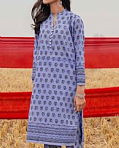 Cornflower Blue Lawn Kurti- Pakistani Lawn Dress