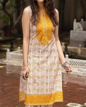 Mustard Lawn Kurti- Pakistani Lawn Dress